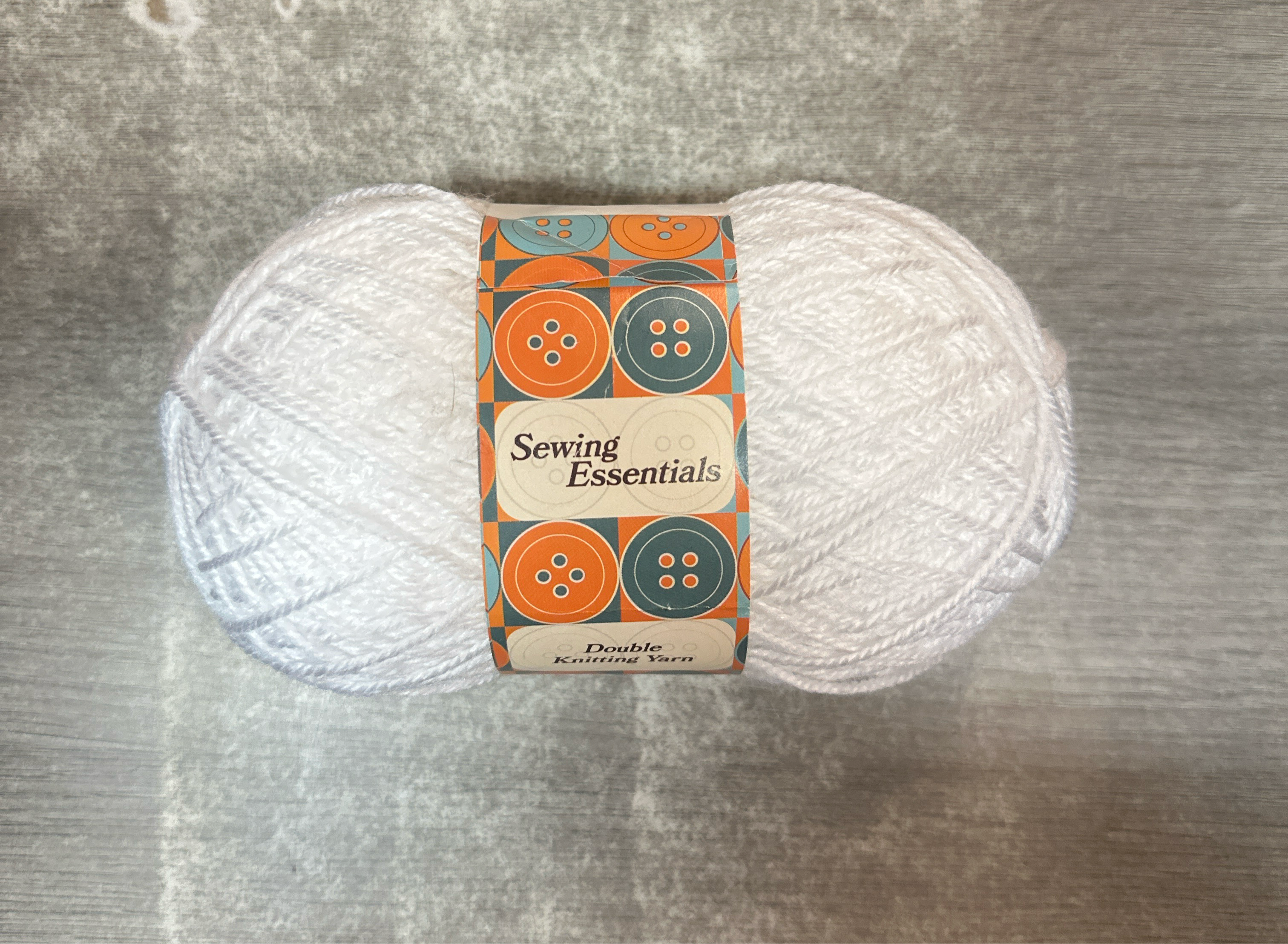 Ss Knitting Wool White Ss Knitting Wool White